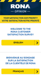Mobile Screenshot of opinion.rona.ca
