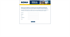 Desktop Screenshot of investisseurs.rona.ca